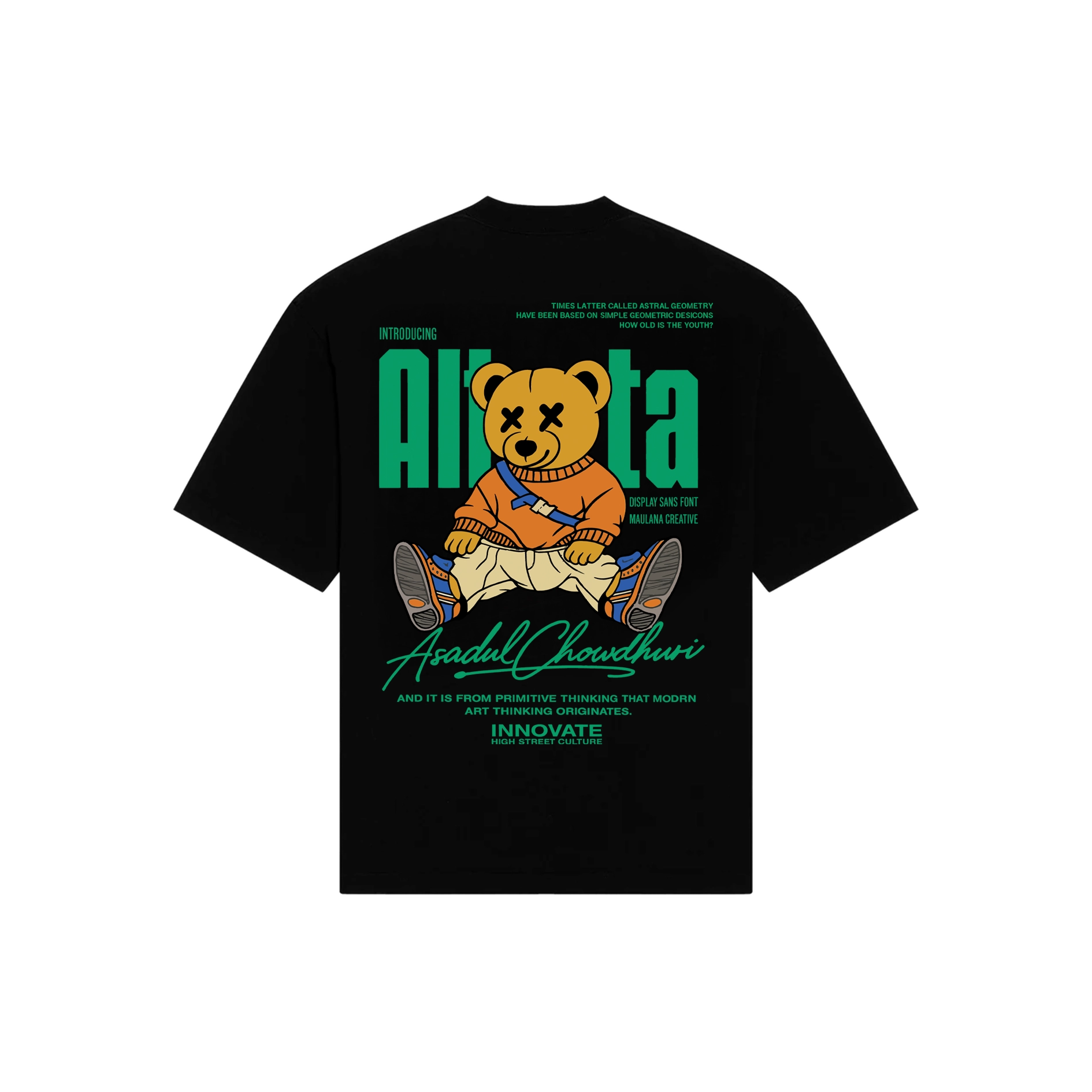 Áo Thun -Sitting Bear