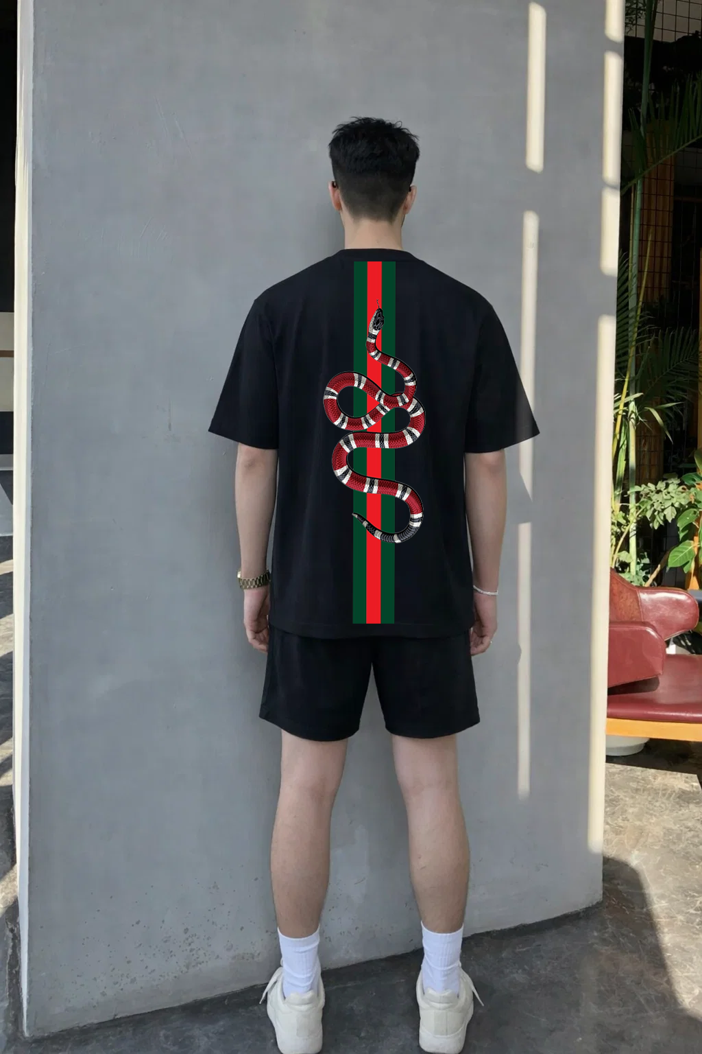 Bộ Thun Serpent Stripe