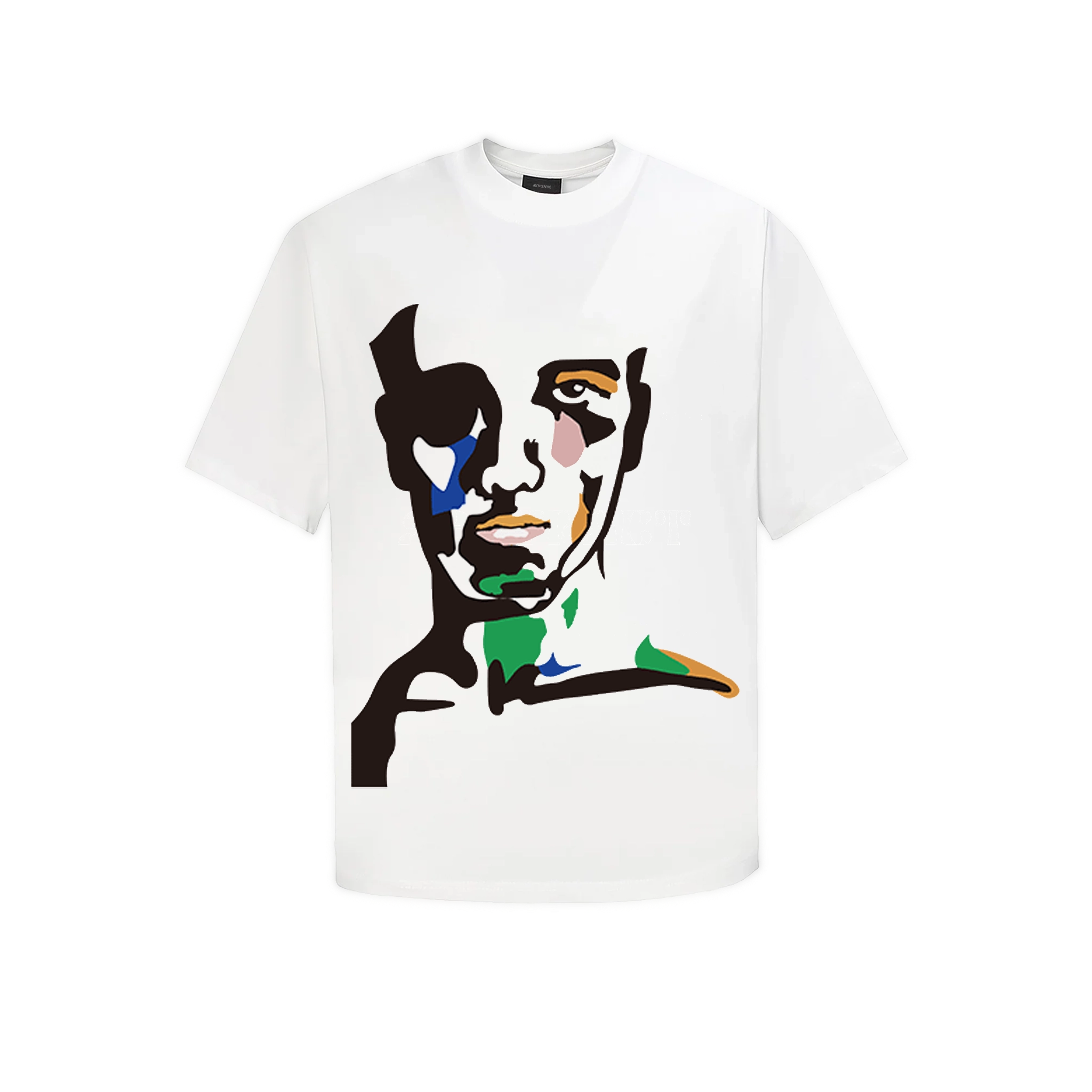 Áo Thun -Fragmented Face