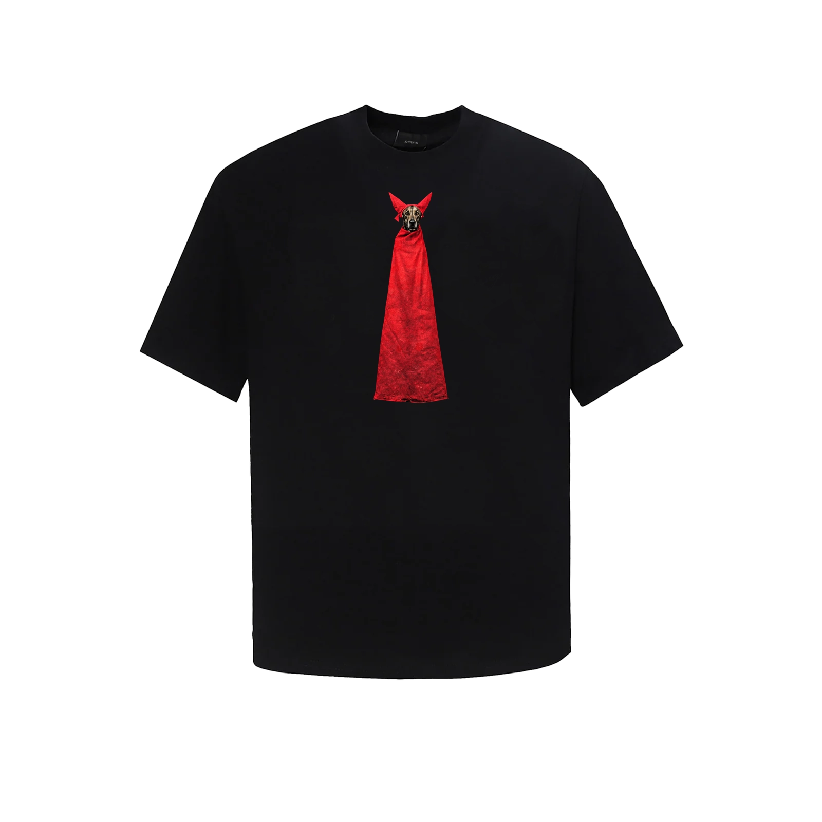 Red Hood Dog Tee