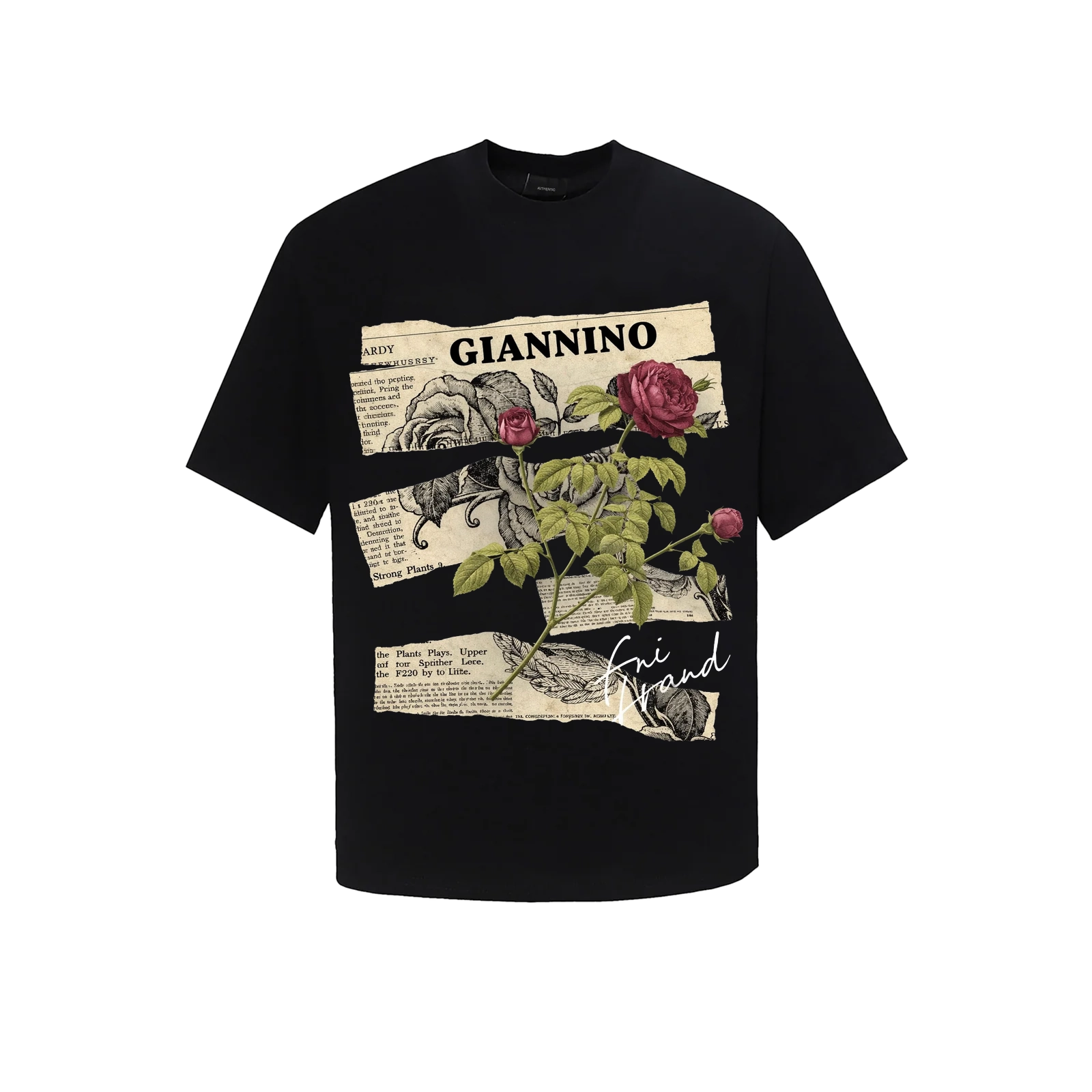 Rose Collage Tee