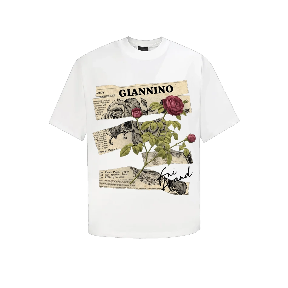Rose Collage Tee