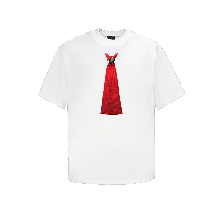 Red Hood Dog Tee