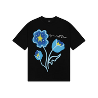 Áo Thun -Azure Night Bloom