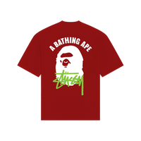 Áo Thun Bape Stussy