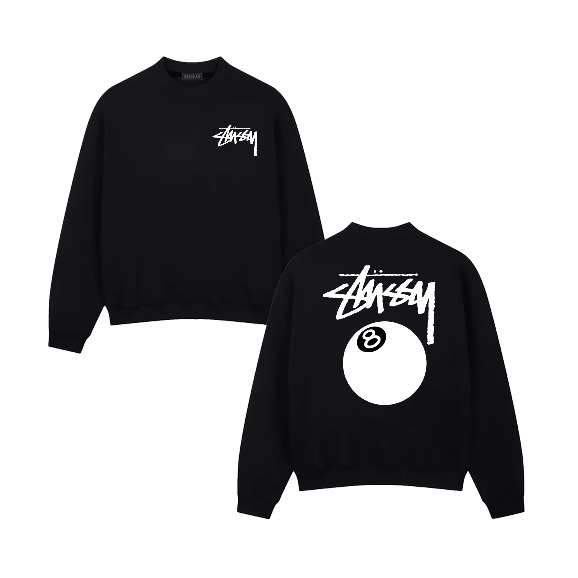 Áo Sweater -Stussy Biliar