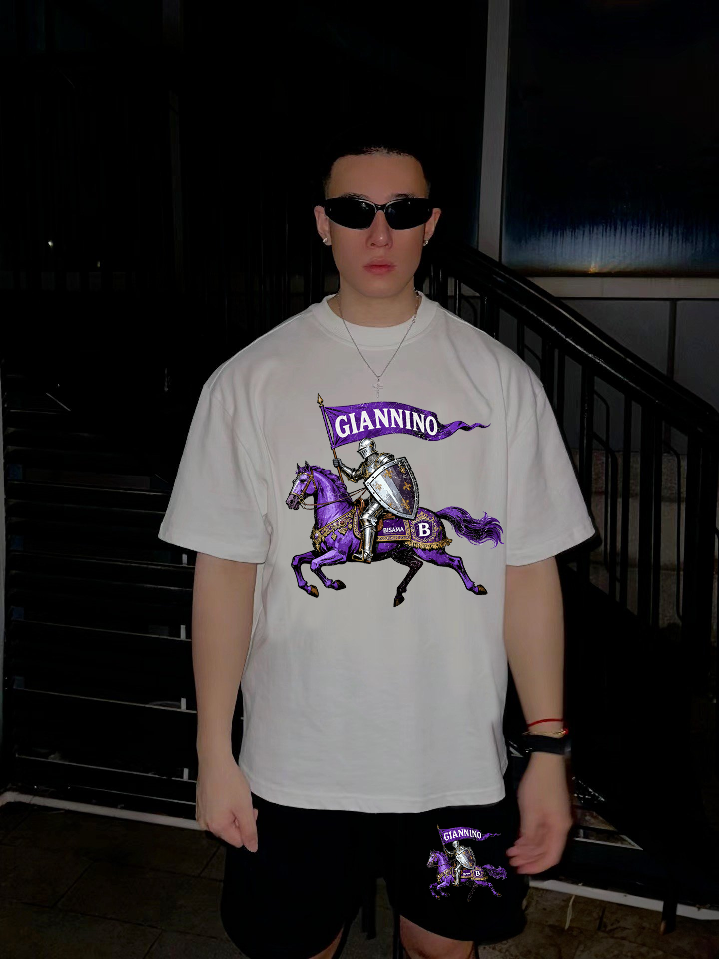Purple Knight Tee