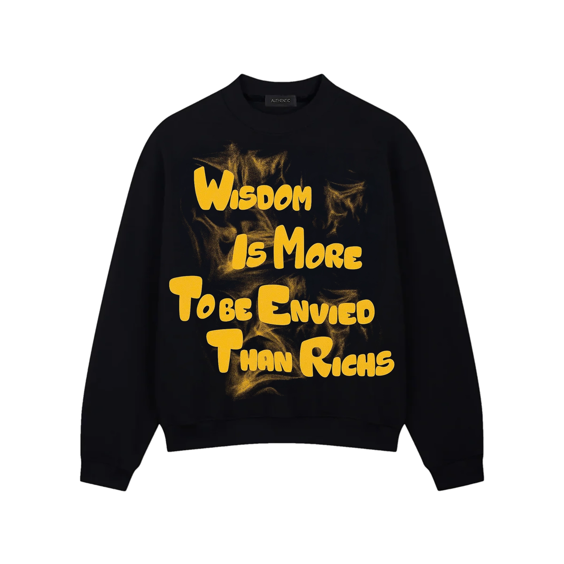 Áo Sweater -Wisdom Is More