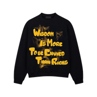 Áo Sweater -Wisdom Is More