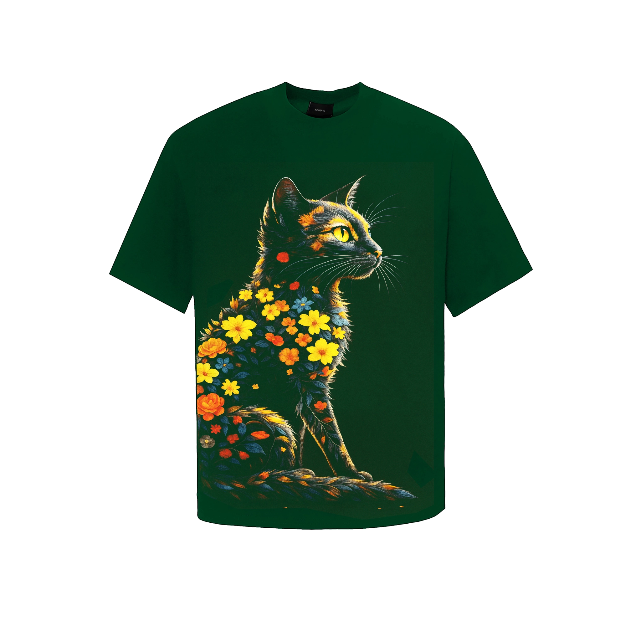 Áo Thun -Lucky Flower Cat