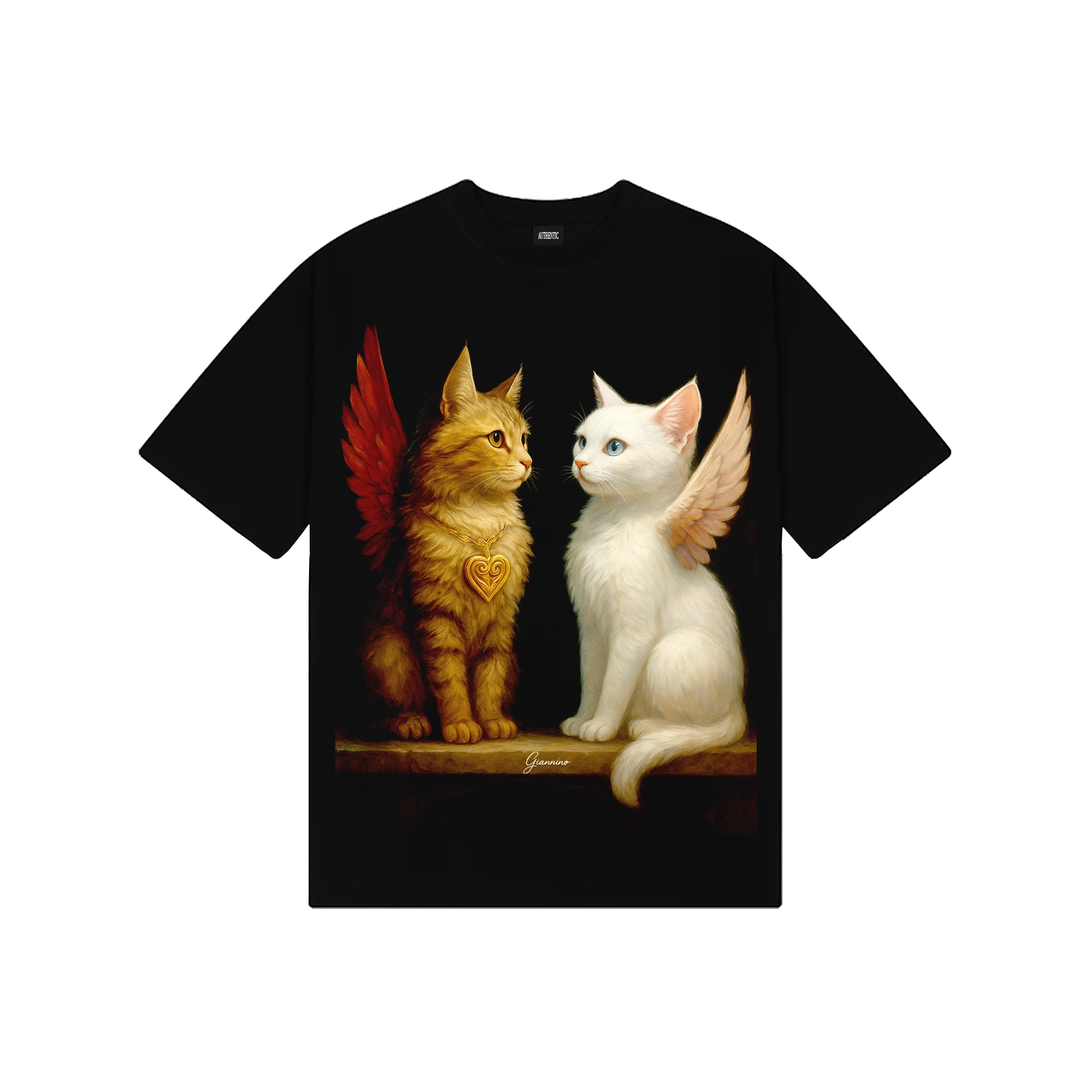 Áo Thun -Angel Cats Tee