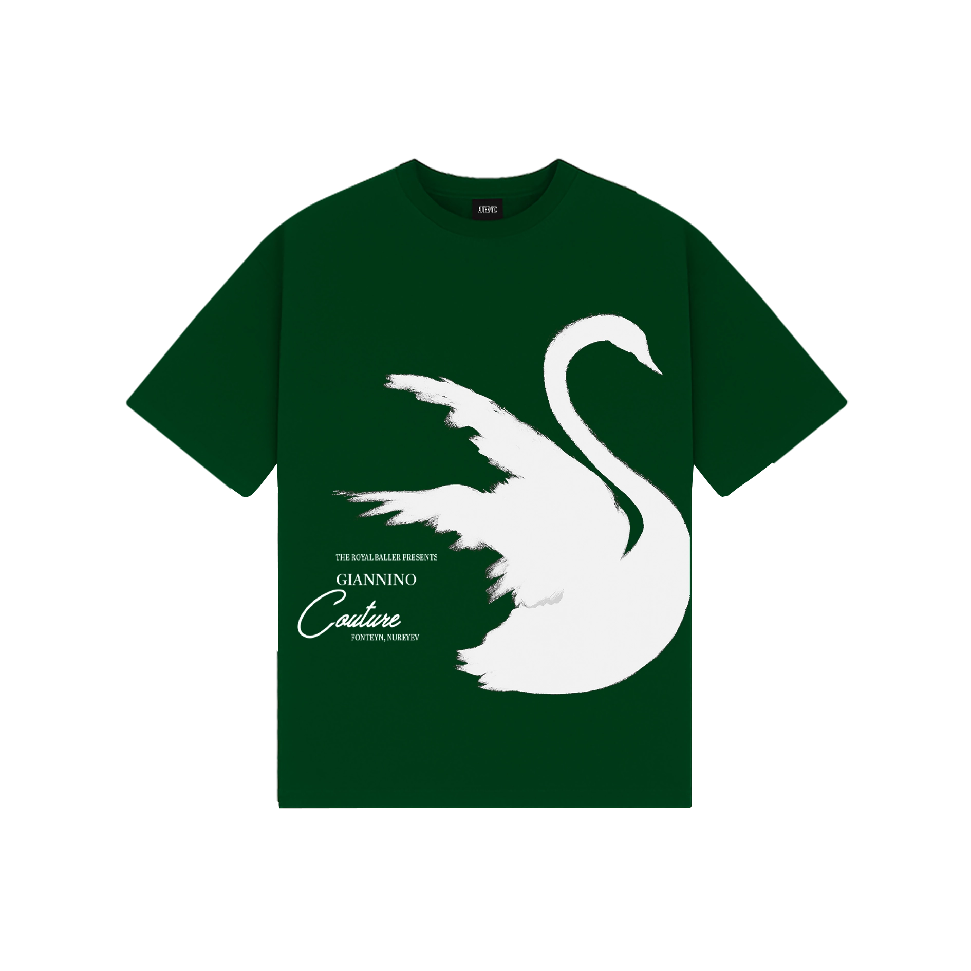 Áo Thun -Swan Elegance Tee
