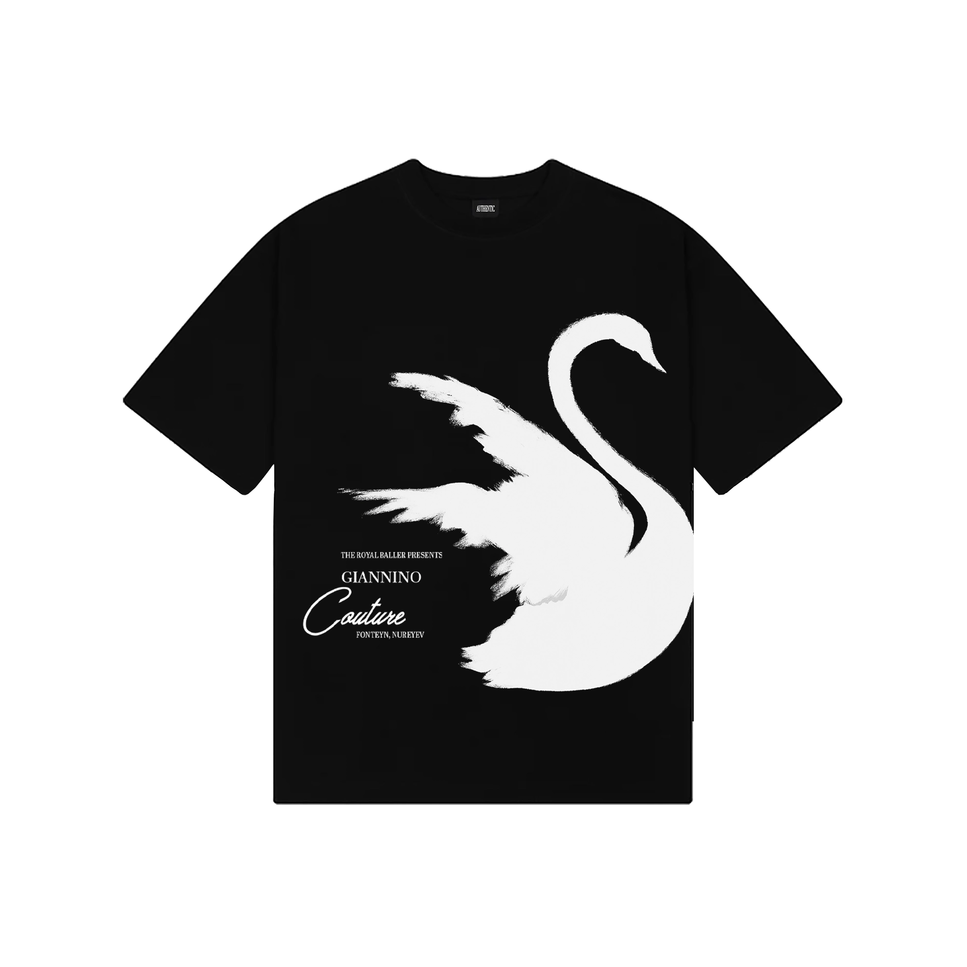 Áo Thun -Swan Elegance Tee
